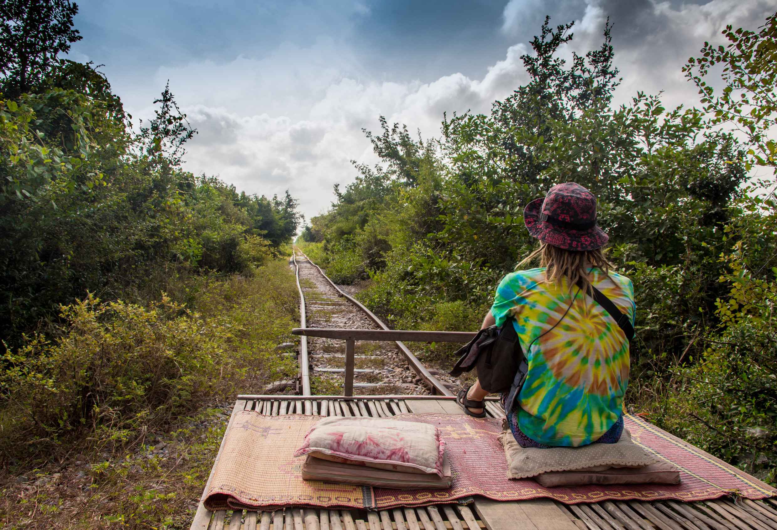 Bamboo Train Ride Battambang