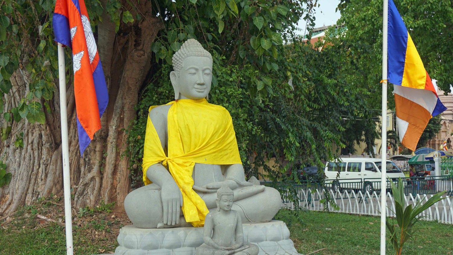 Buddhist Temple Complex In Phnom Penh