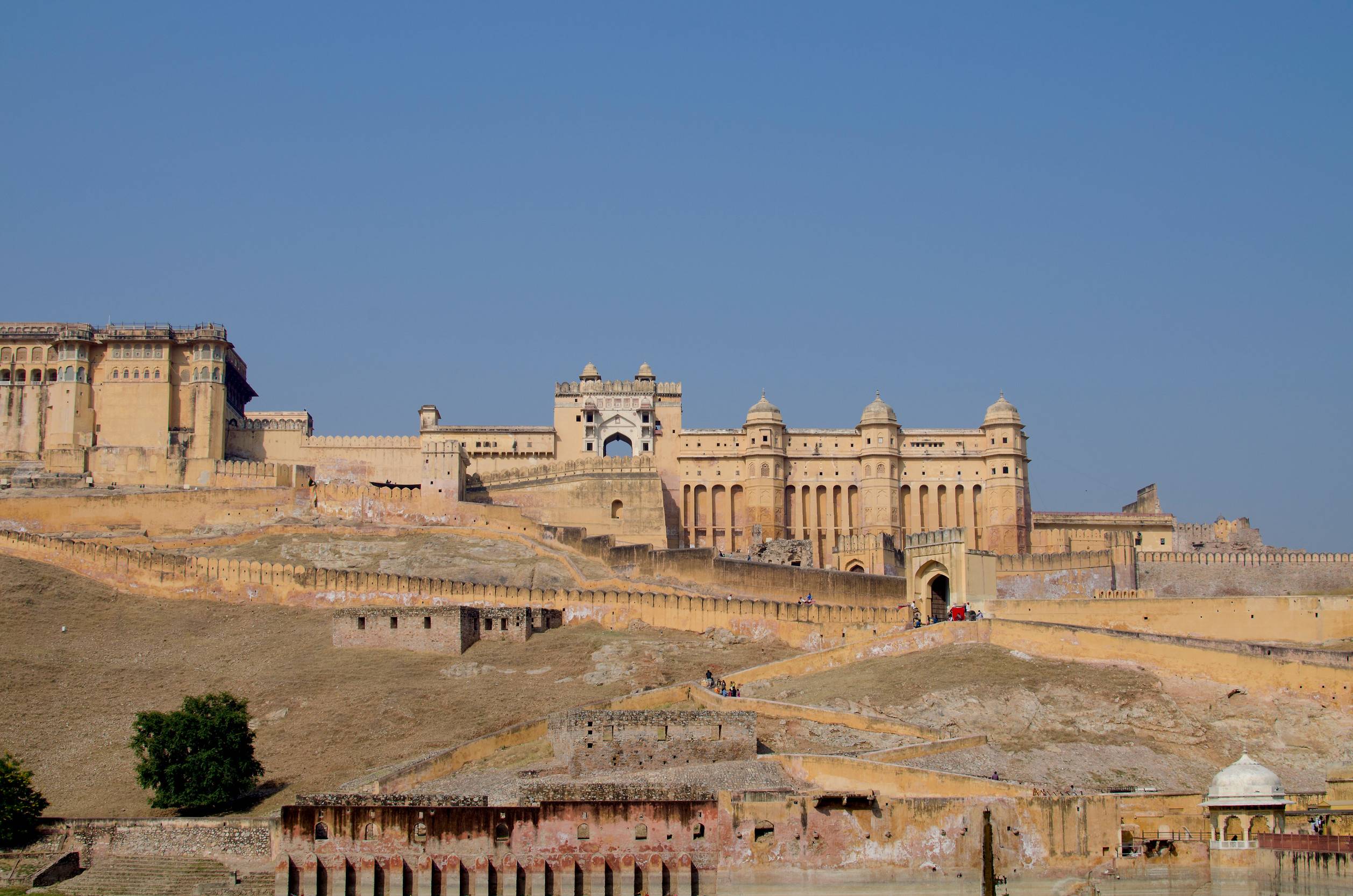 ambers fort in india the city of jaipur