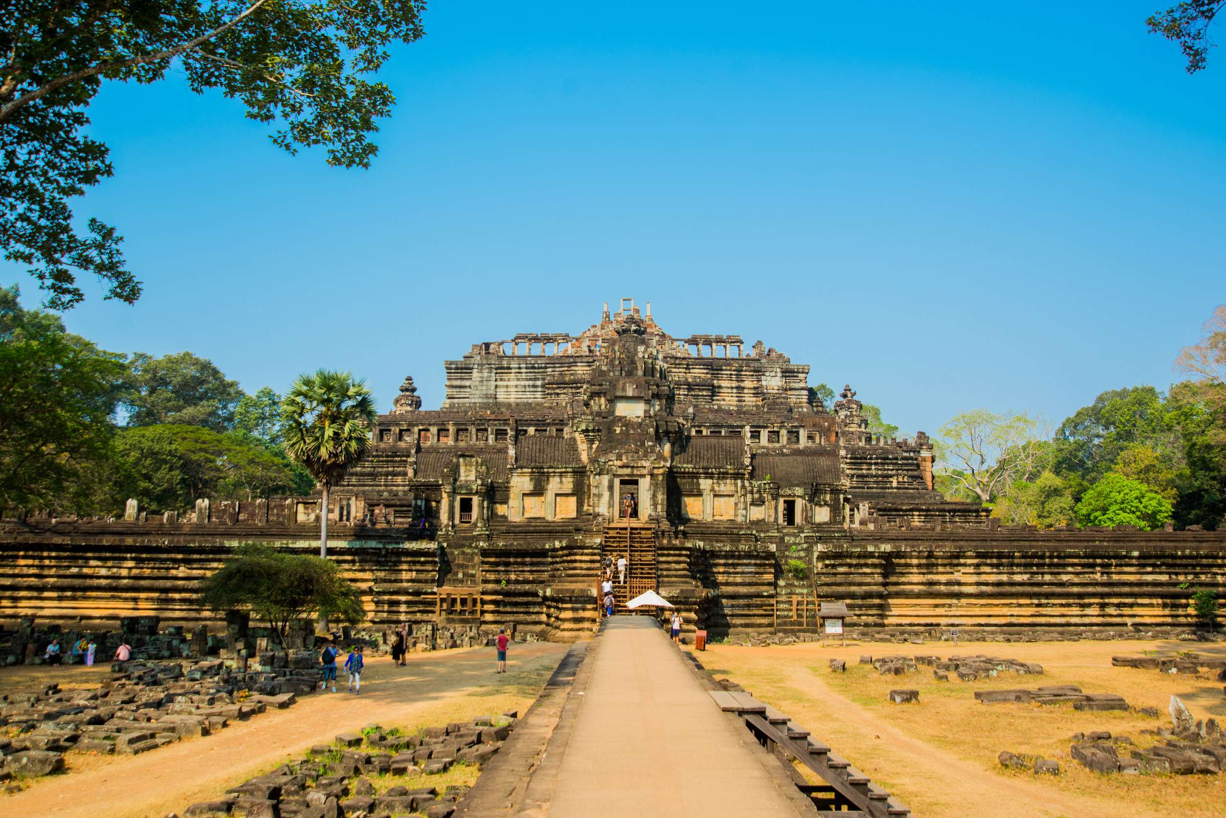 Ancient temples in Cambodia located in Siem Reap
