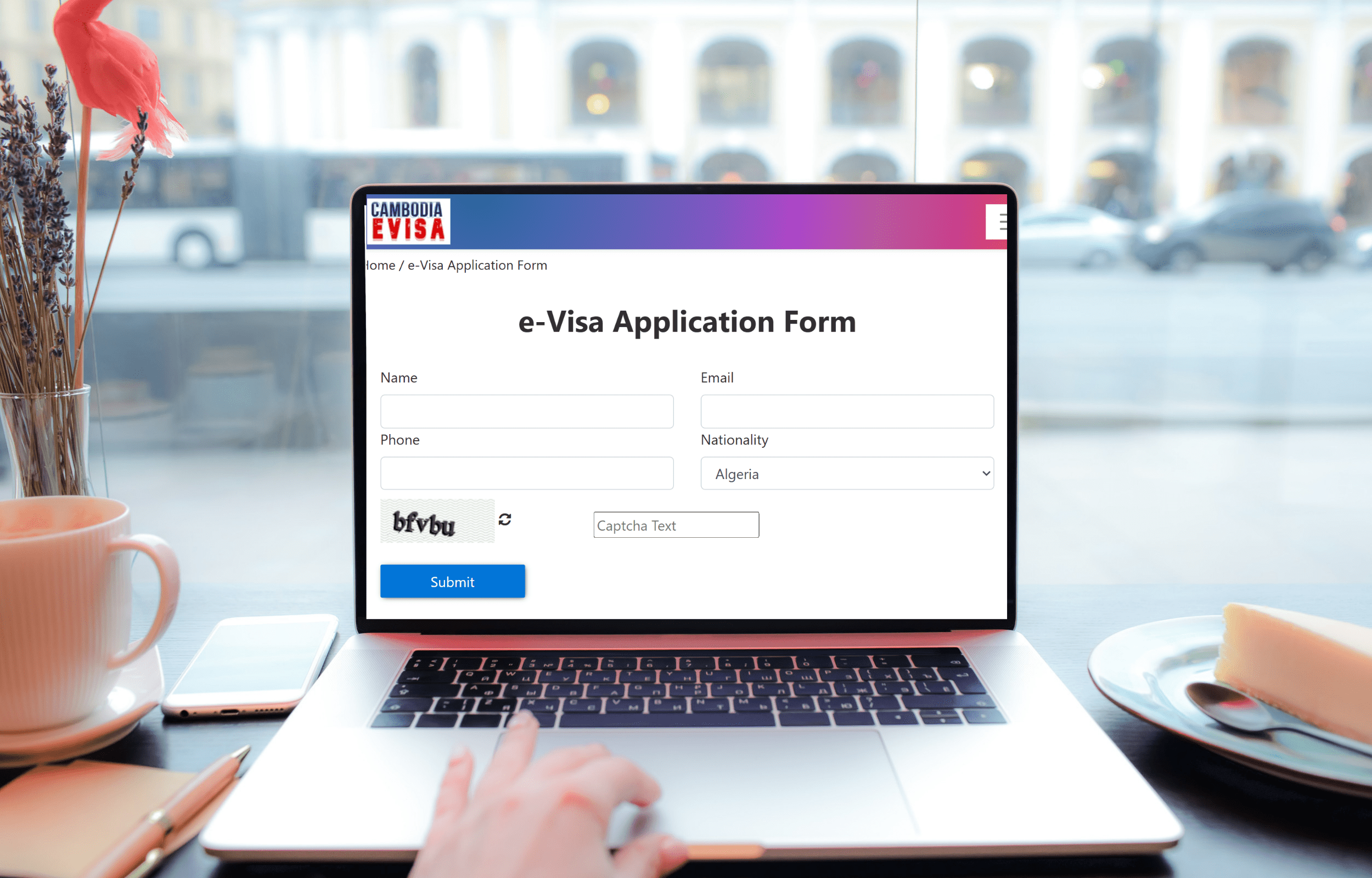 Cambodia application visa