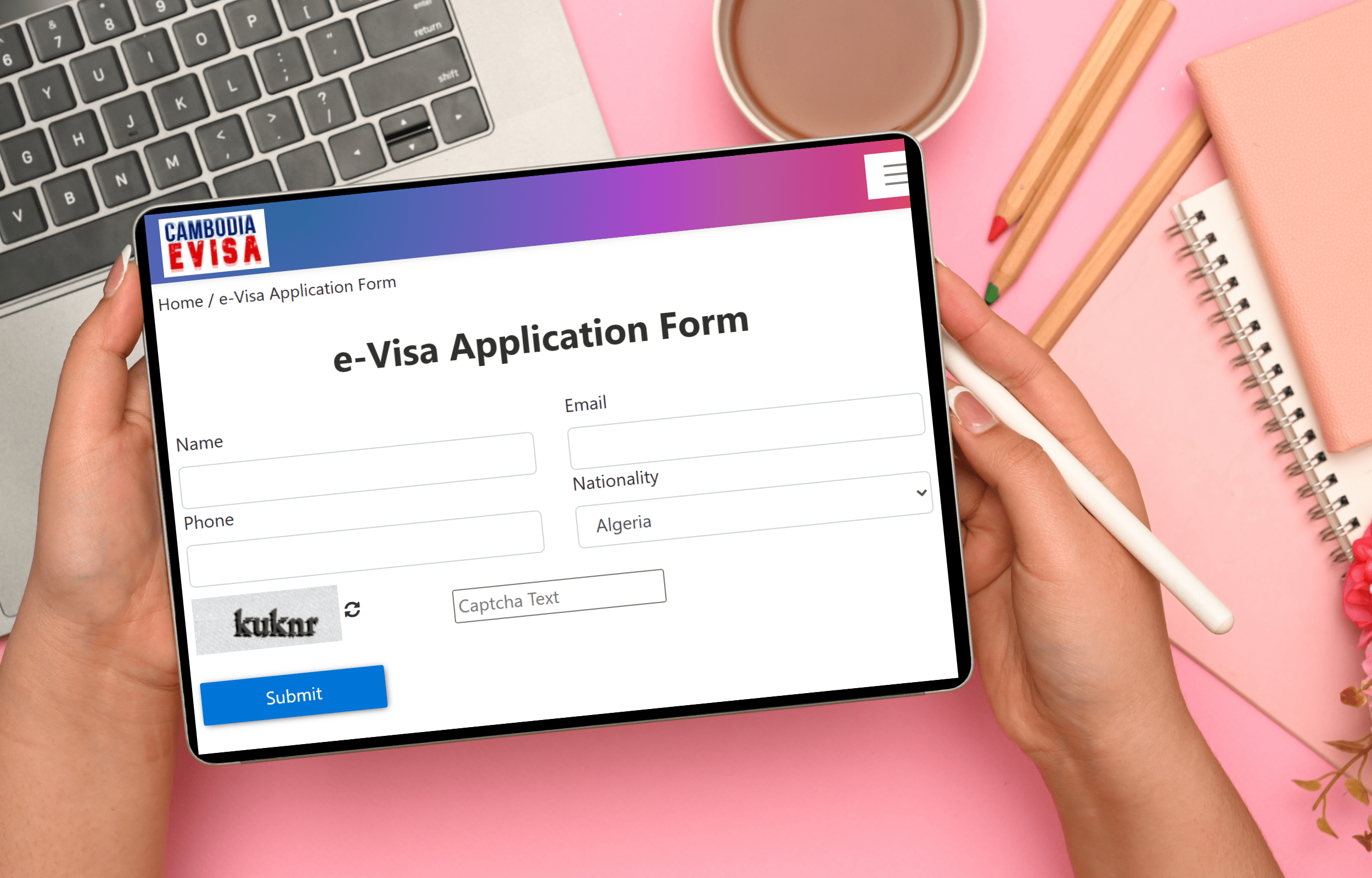 How to apply for cambodia visa