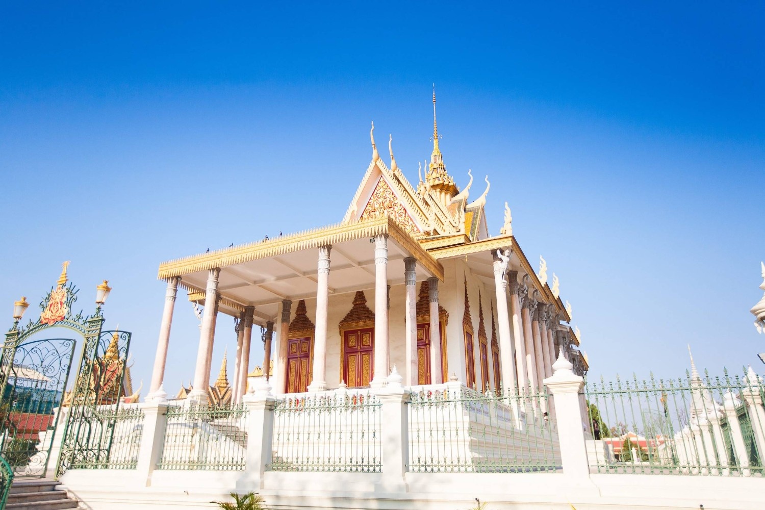 Royal Palace In Phnom Penh Cambodia