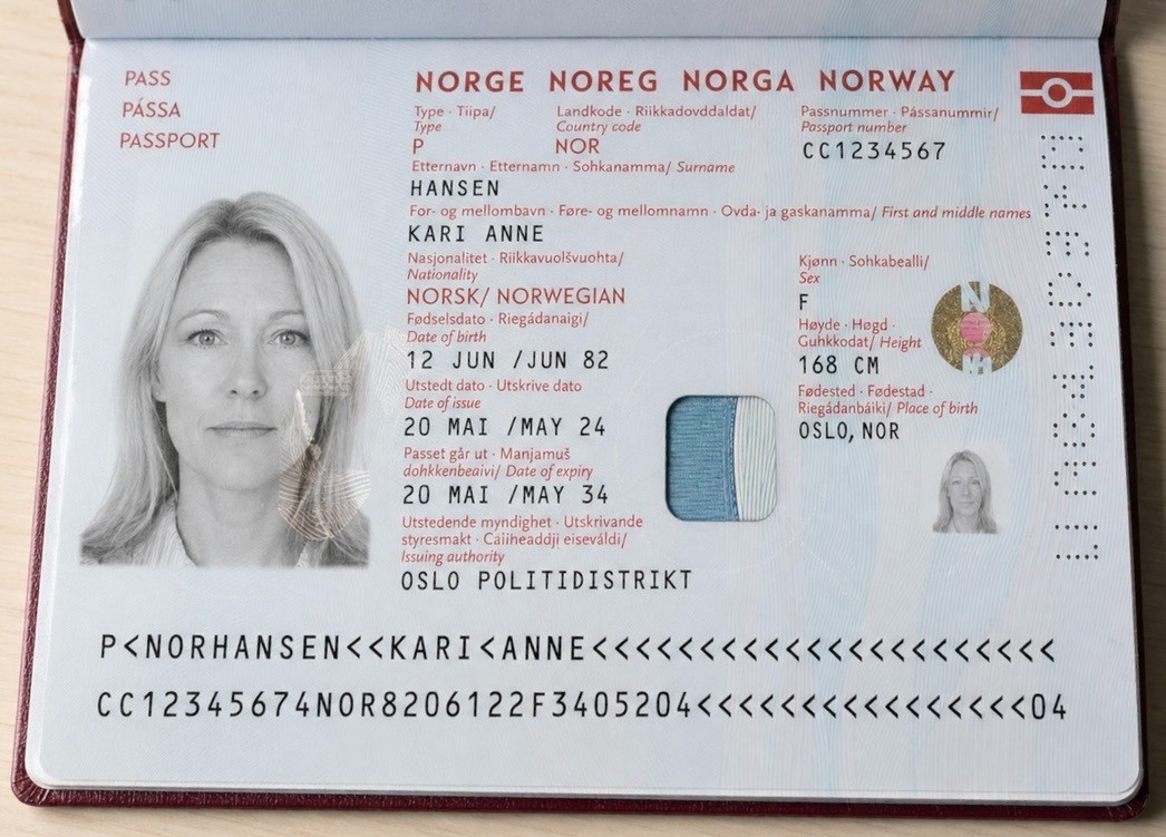 Sample Of Passport Biopage