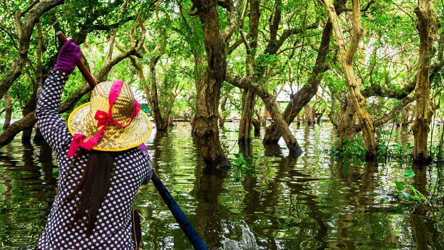 Siem Reap Tonle Sap Kompong Phluk Boat Ride