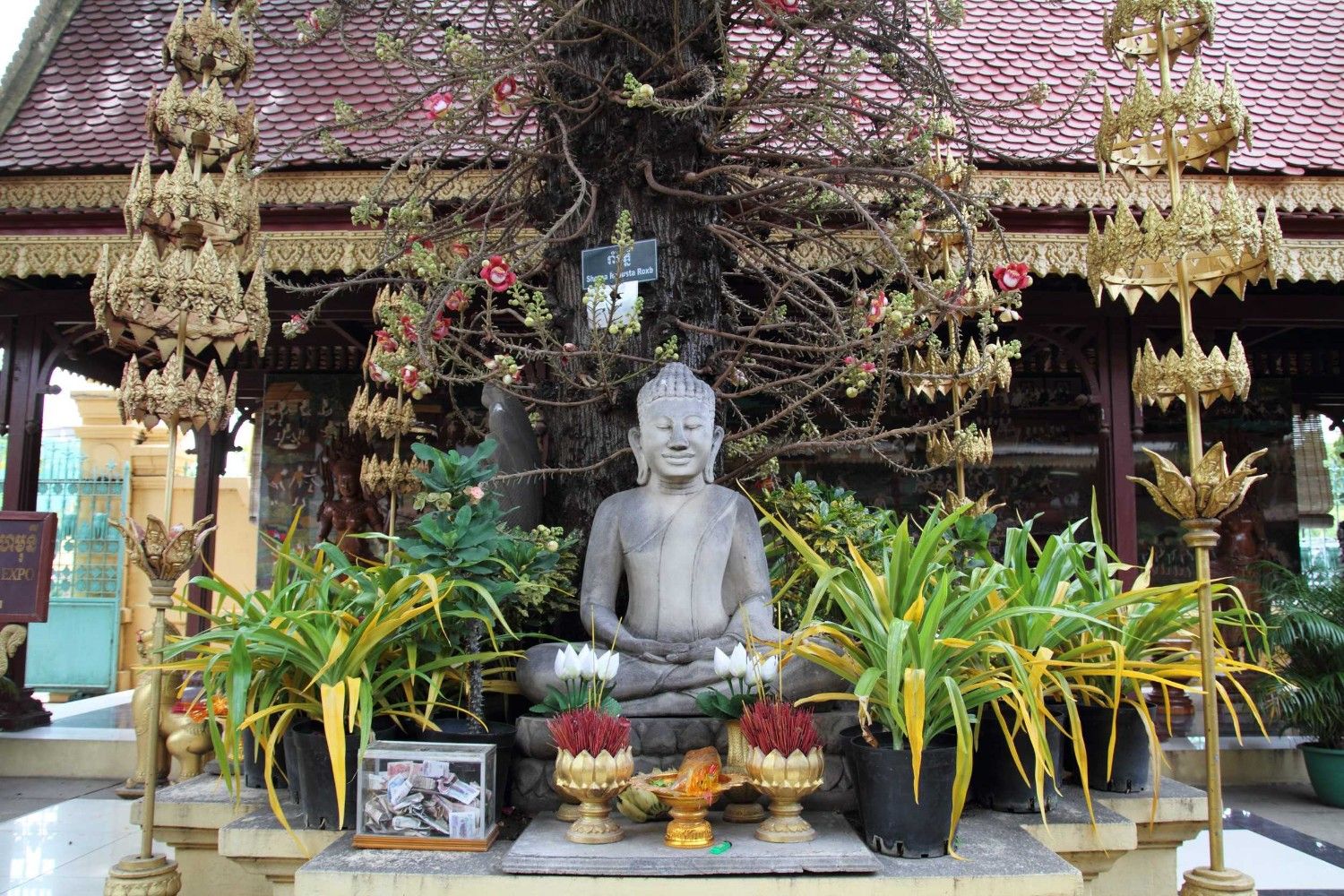 Silver Pagoda Temple In Phnom Penh