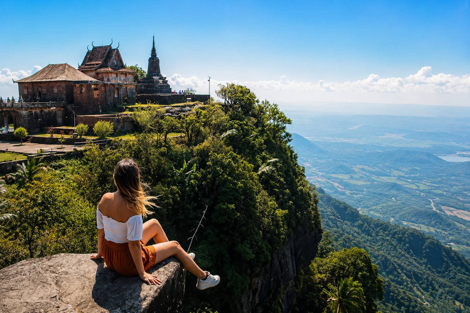 Wat Sampov Pram Bokor National Park